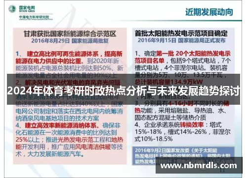 2024年体育考研时政热点分析与未来发展趋势探讨